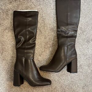 Steve Madden Madden Girl Women’s Chocolate Heeled Boots